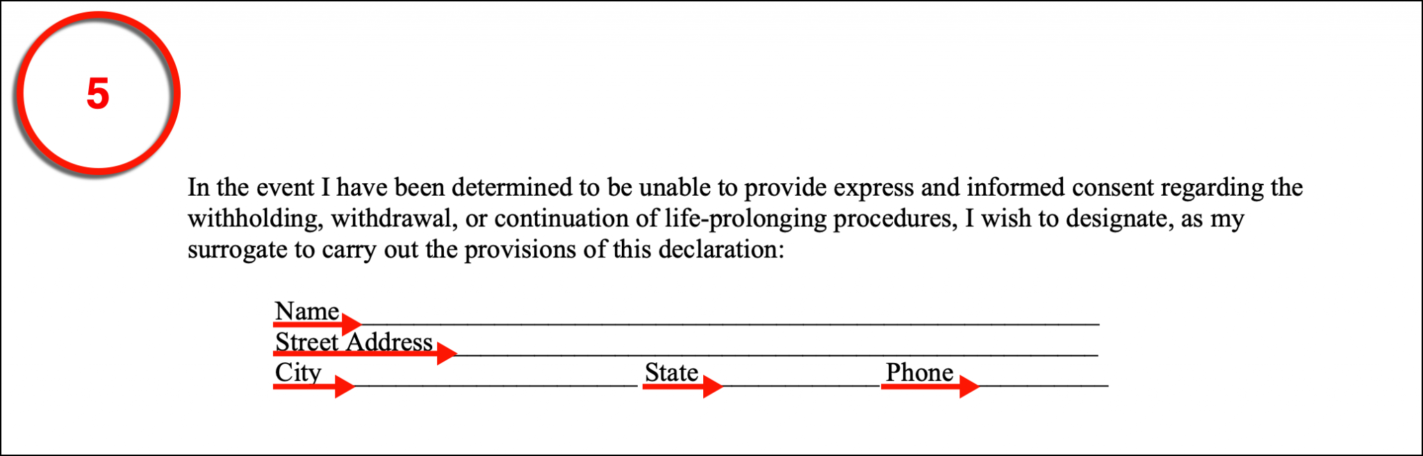 Free Florida Advance Directive Form (Medical POA + Living Will) PDF