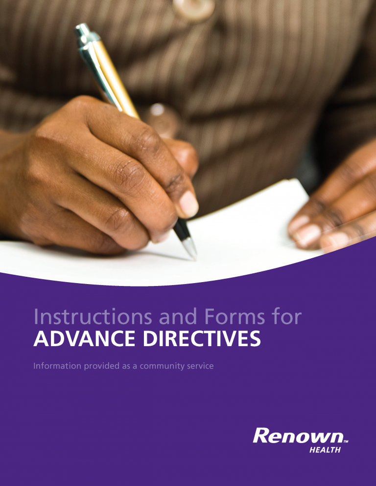 Free Nevada Advance Directive Form (Medical POA + Living Will) PDF